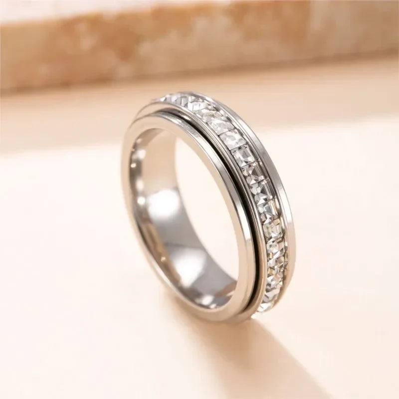 CalmSpin: Stainless Steel Ring