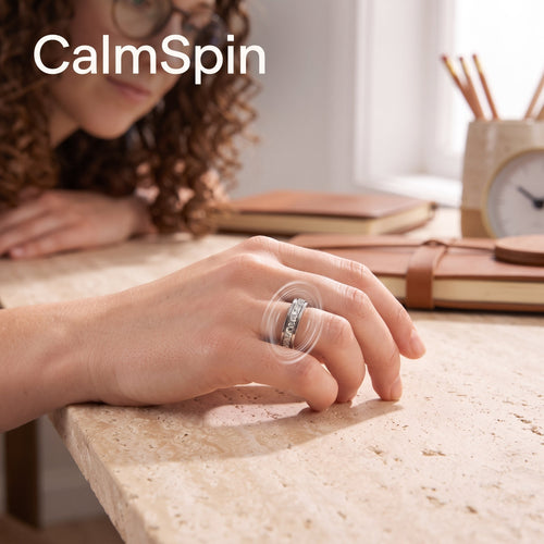 CalmSpin: Stainless Steel Ring
