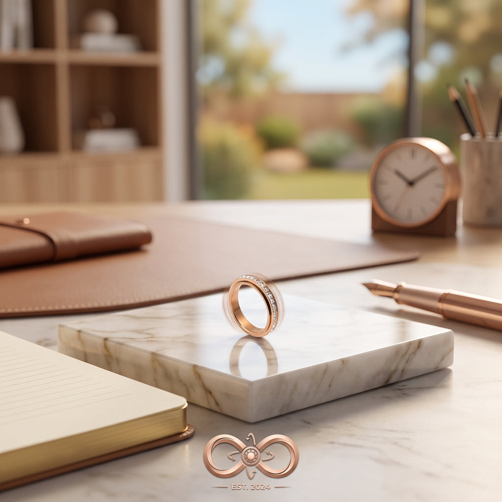 CalmSpin: Stainless Steel Ring