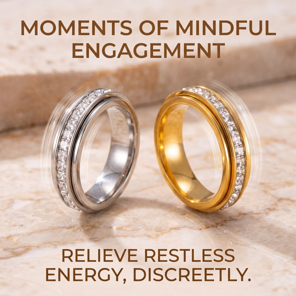 CalmSpin: Stainless Steel Ring